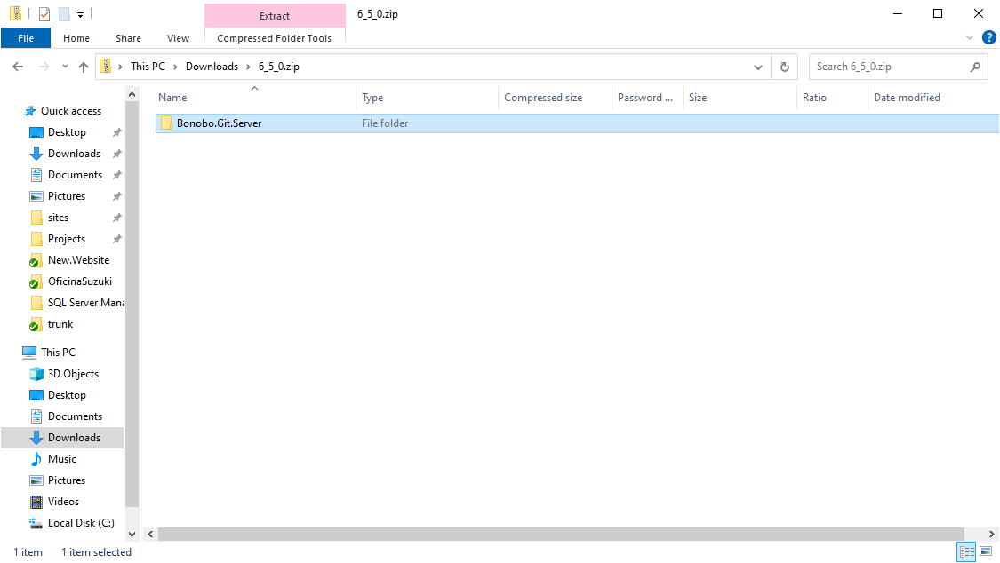 Copying the application to your inetpub\wwwroot